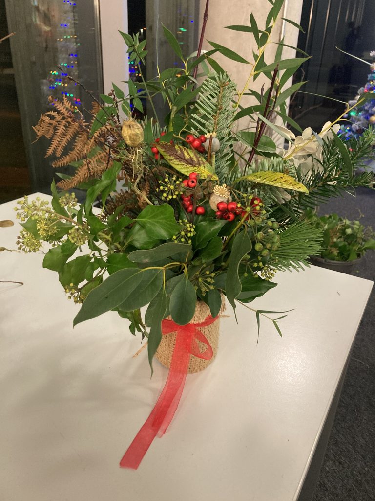 Winter Foliage display from Mullingar Library